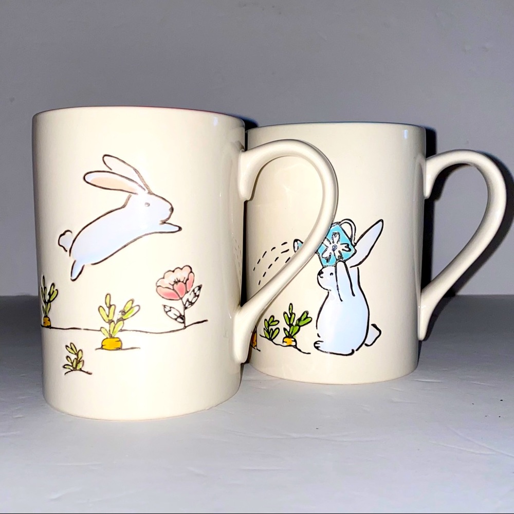BUNNY Mugs - Set of TWO